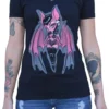 Hanging Around Bat Girl V Neck