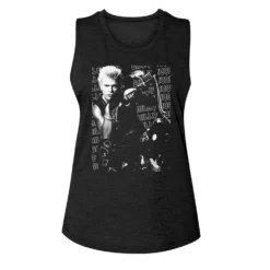 Billy Idol Womens Band Tank Top