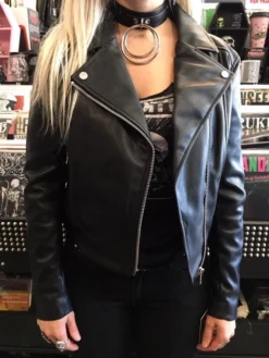 The Fatale Vegan Black Leather Jacket 8 The Fatale Vegan Black Leather Jacket -Halloween Cosplay IMG 0199