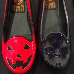 Jack O Lantern Red & Black Flats -Halloween Cosplay IMG 1781 afc9a2c3 f6d8 4b5d b59e cae8b687cca0