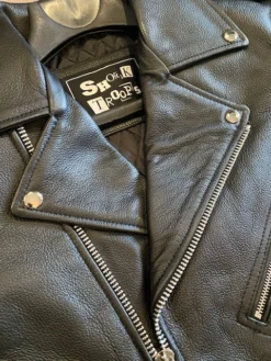 Other Shock Troops Leather Motorcyle Jacket -Halloween Cosplay IMG 2949