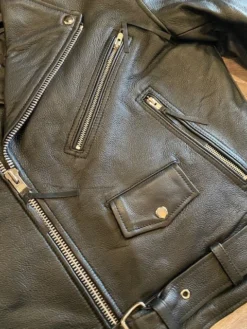 Other Shock Troops Leather Motorcyle Jacket -Halloween Cosplay IMG 2950