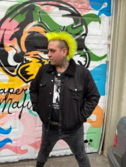 Twist Of Cain Black Shearling Denim Jacket -Halloween Cosplay IMG 5691