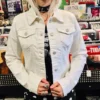White Denim Jacket