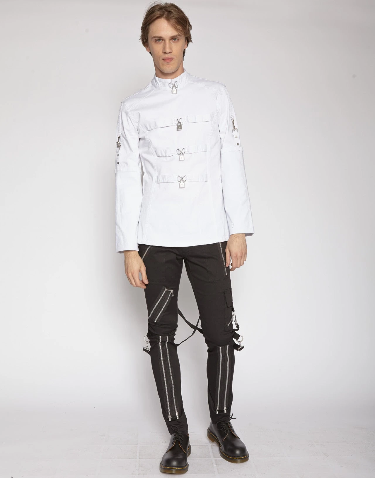 Classic Slim Black Bondage Pants 6 Classic Slim Black Bondage Pants - Image 6