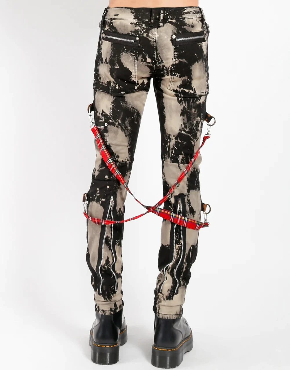 Street Chaos Black & Bleach Pants 4 Street Chaos Black & Bleach Pants - Image 4