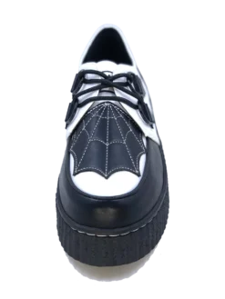 Black & White Webbed Krypt Creeper -Halloween Cosplay KryptWebWhiteFront