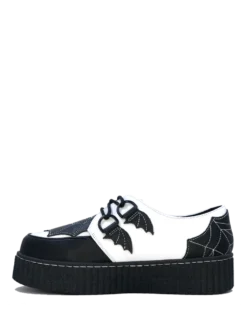 Black & White Webbed Krypt Creeper -Halloween Cosplay KryptWebWhiteInner