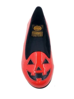 Jack O Lantern Red & Black Flats -Halloween Cosplay LydiaJackRedFront 1024x1024 2x c697725a ebde 4c95 9cc1 a9612fdb421b