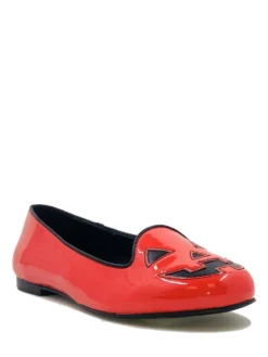 Jack O Lantern Red & Black Flats -Halloween Cosplay LydiaJackRedQuarter 1024x1024 2x f6d8c75f ef4c 4e51 8d82 eae7962820c5