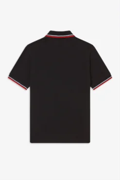 Fred Perry Polo Black / White / Red -Halloween Cosplay M12 186 3 e0d96c07 5323 4fe2 ad48 810db0458772
