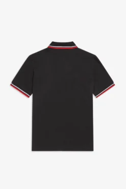 Fred Perry Polo Black / White / Red -Halloween Cosplay M12 186 3 facec2d2 3aa7 458c 8769 25169ffa12dd