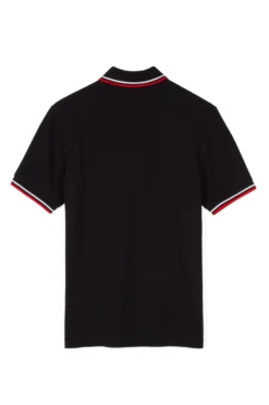 Fred Perry Polo Black / White / Red -Halloween Cosplay M12 186 5