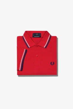 Fred Perry Polo Salsa / White / Blue -Halloween Cosplay M12 L18 2