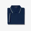 Fred Perry Polo French Navy / Snow White / Navy