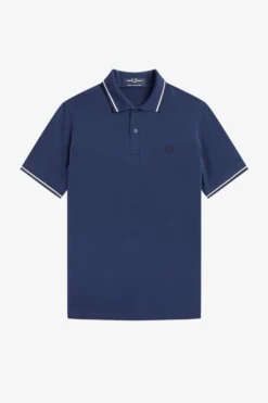 Fred Perry Polo French Navy / Snow White / Navy 6 Fred Perry Polo French Navy / Snow White / Navy -Halloween Cosplay M12 Q56 3