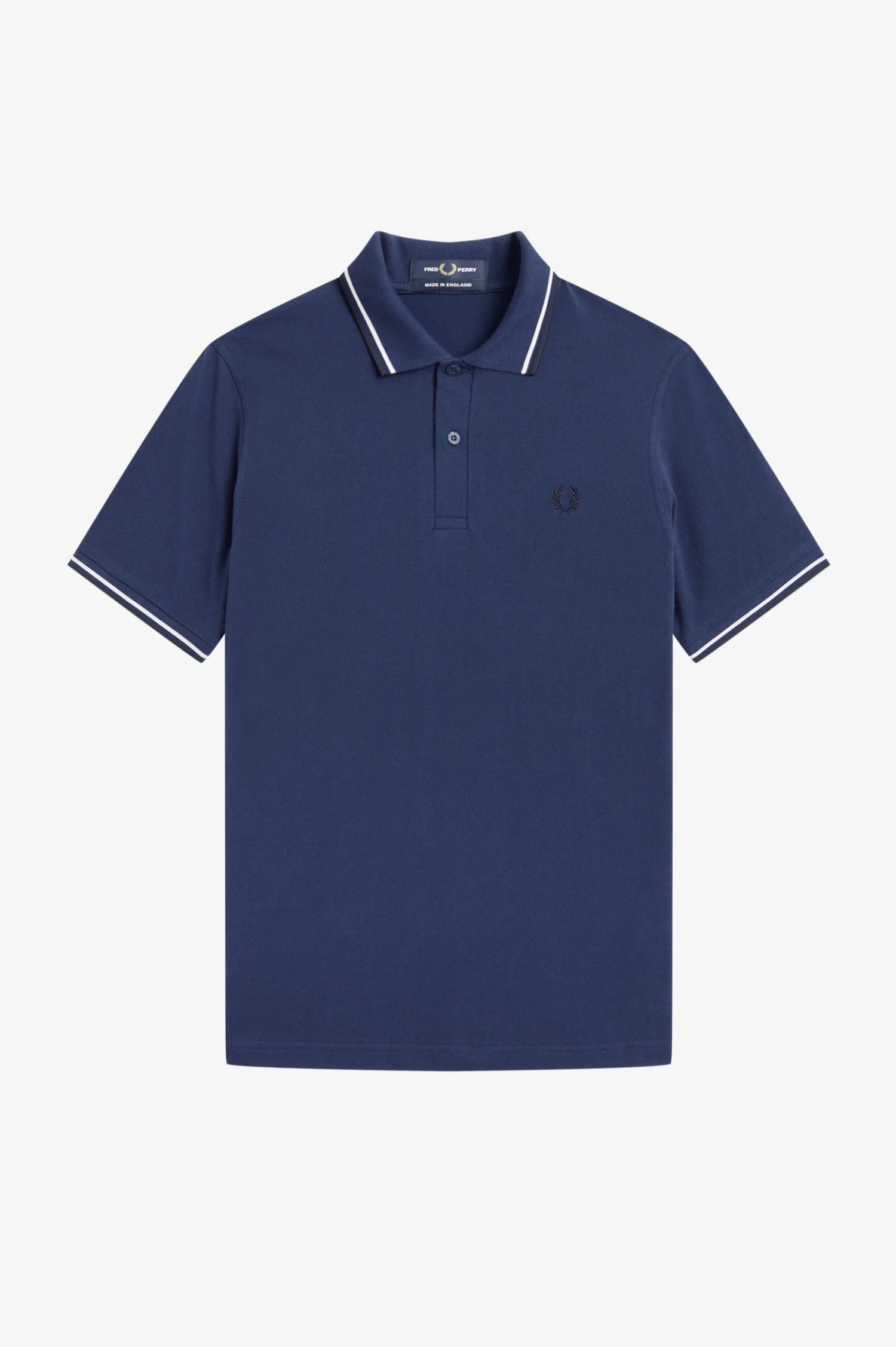 Fred Perry Polo French Navy / Snow White / Navy 3 Fred Perry Polo French Navy / Snow White / Navy - Image 3