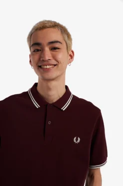 Fred Perry Polo Oxblood -Halloween Cosplay M3600 597 1