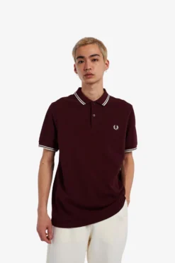 Fred Perry Polo Oxblood -Halloween Cosplay M3600 597 4