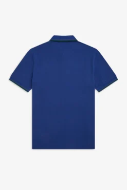 Fred Perry Polo Medieval Blue / Midnight Blue / Ivy 7 Fred Perry Polo Medieval Blue / Midnight Blue / Ivy -Halloween Cosplay M3600 J34 3