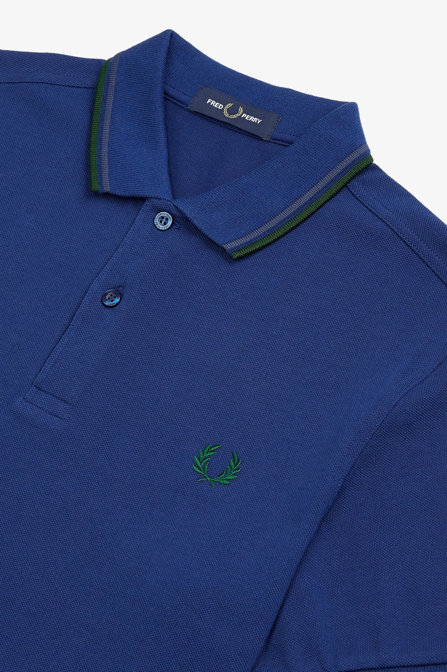 Fred Perry Polo Medieval Blue / Midnight Blue / Ivy 1 Fred Perry Polo Medieval Blue / Midnight Blue / Ivy