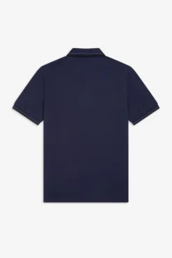 Fred Perry Polo Carbon Blue / Midnight Blue / Black -Halloween Cosplay M3600 J42 3