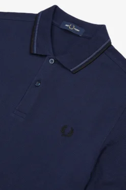 Fred Perry Polo Carbon Blue / Midnight Blue / Black