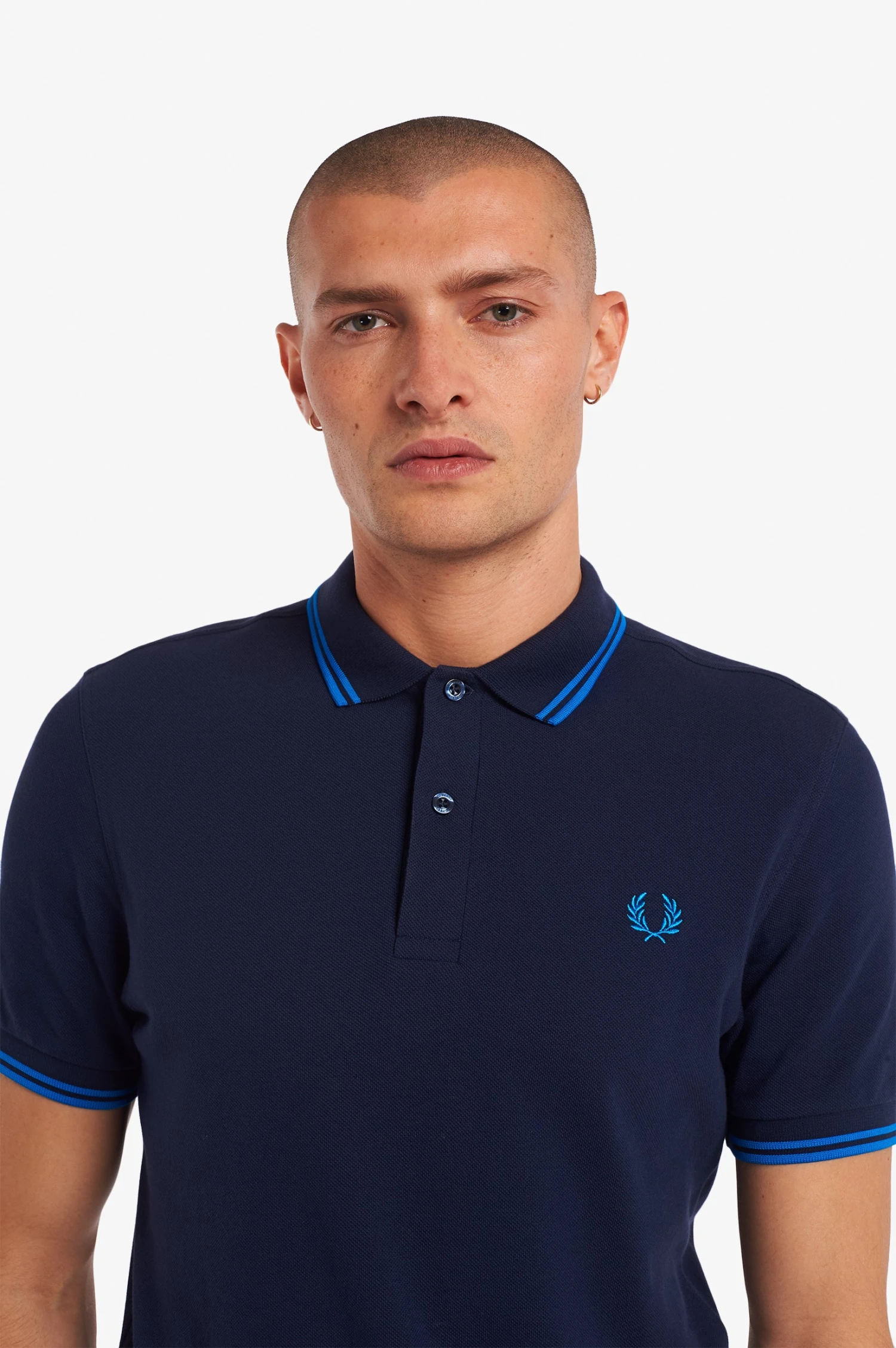 Fred Perry Polo Dark Carbon / Blue 5 Fred Perry Polo Dark Carbon / Blue - Image 5