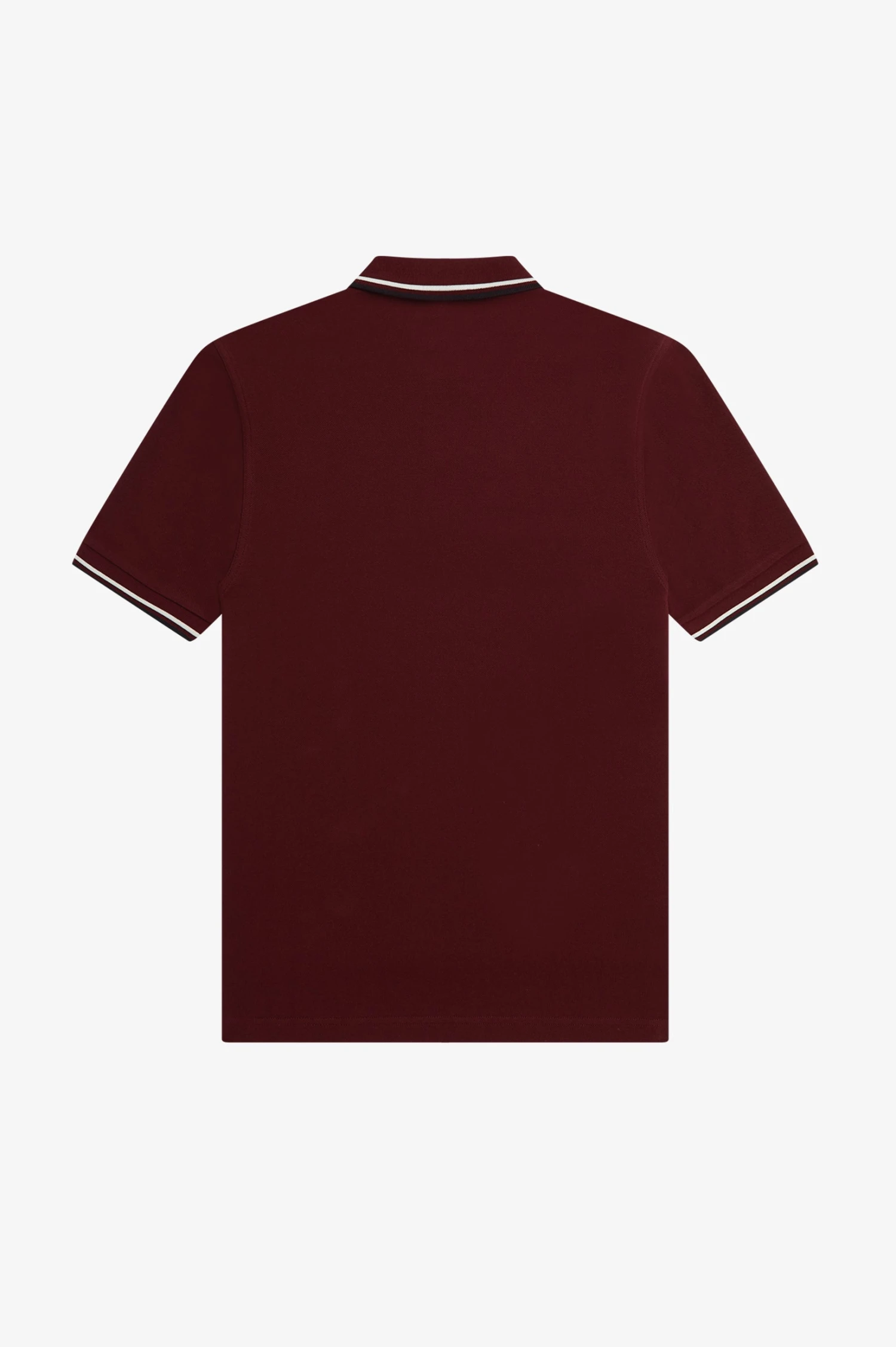 Fred Perry Polo Oxblood / Ecru / Black 3 Fred Perry Polo Oxblood / Ecru / Black - Image 3