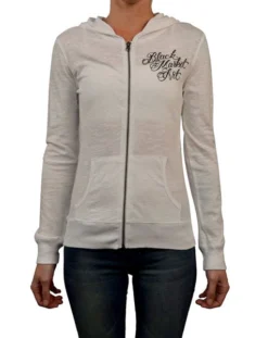 Mama Tried Hoodie -Halloween Cosplay Mama Tried Light Weight Zip Hoodie White Front Body