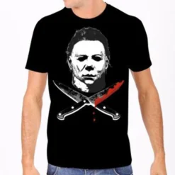 Michael Myers Halloween Shirt -Halloween Cosplay MikeMyers CrossedKnives Men 2400x 2400x 6a099006 bb9d 42eb 8103 9b28617178ed