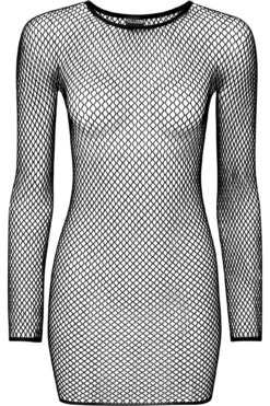 Fishnet Bodycon Dress 6 Fishnet Bodycon Dress -Halloween Cosplay NICOLE BODYCON