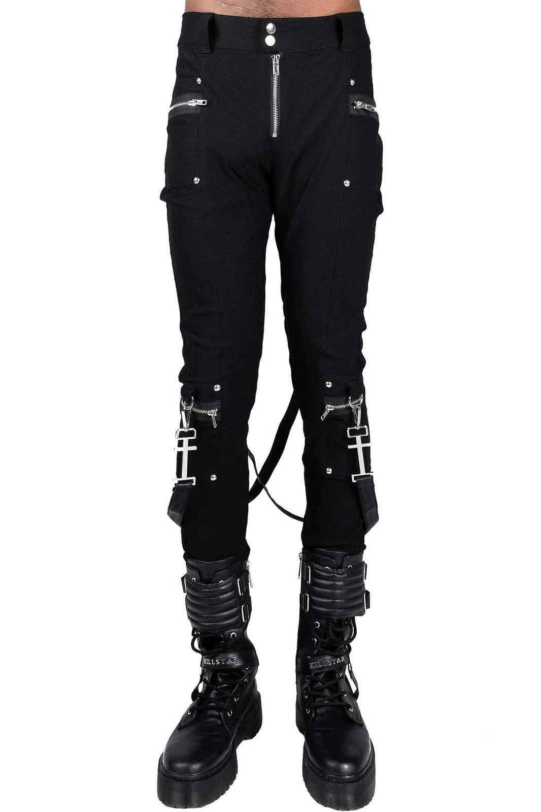 Office Riot Black Bondage Pants 1 Office Riot Black Bondage Pants