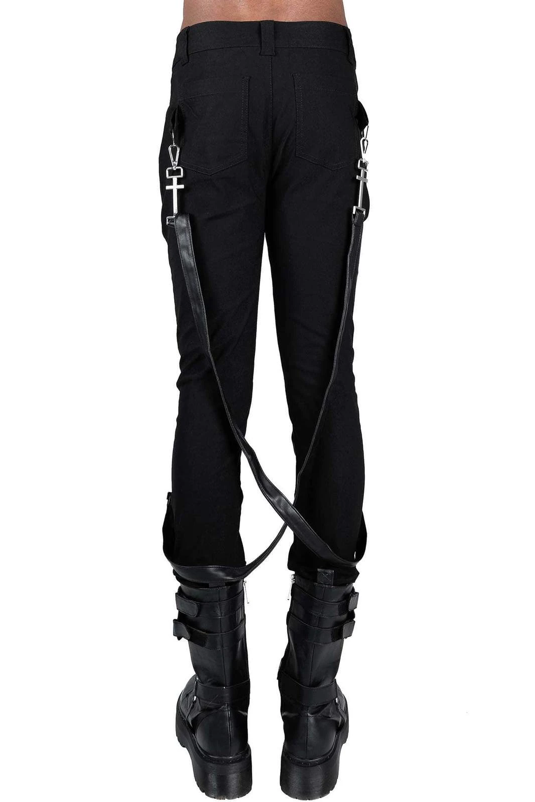 Office Riot Black Bondage Pants 2 Office Riot Black Bondage Pants - Image 2