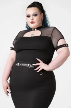 Parish Black Mesh Top -Halloween Cosplay PARISH MESH TOP PLUS B x1600 3b580e25 76db 4545 99a7 0e80ef31f3bc