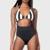 Pollienar Striped Swimsuit