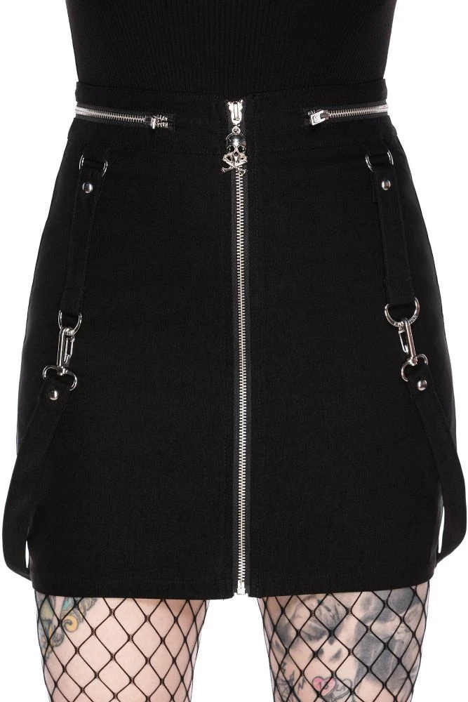 Pretty Kitty Black Mini Skirt 1 Pretty Kitty Black Mini Skirt