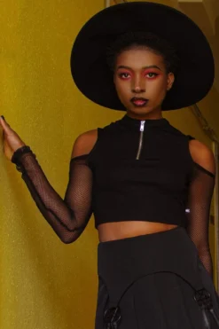 Salome Long Sleeve Mesh Top -Halloween Cosplay SALOME LONG SLEEVE TOP CC x1600 db81c773 9daf 4e6d bf8f bc7871892a45