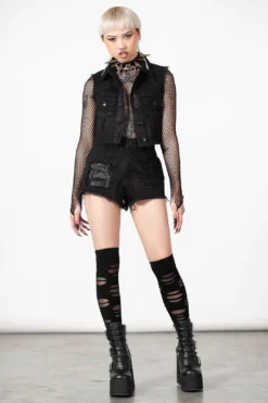 Sanctity Patch Denim Vest