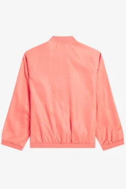 Fred Perry Coral Heart Satin Bomber Jacket - Amy Winehouse LIMITED -Halloween Cosplay SJ4110 Q23 3