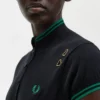Fred Perry Amy Winehouse Knitted Shirt Black / Green