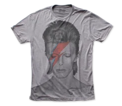 David Bowie Aladdin Sane Tri-Blend Band Shirt