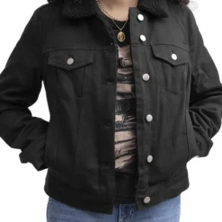 Other Samantha Shearling Denim Jacket -Halloween Cosplay Samantha 0003 4 720x a9375954 5ee1 4b5f af0f 54614404cf06