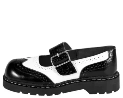 Black & White Brogue Mary Janes -Halloween Cosplay T1035 03 MAIN NEW 870x700 007e58ed aa00 4633 b7aa b588496295b5