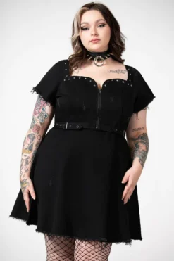 Time Out Denim Zip Dress -Halloween Cosplay TIME OUT ZIP DENIM DRESS PLUS W D x1600 9f864d3b f66e 44fc a123 3cb5af9857fc