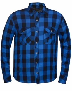Black & Blue Mens Flannel