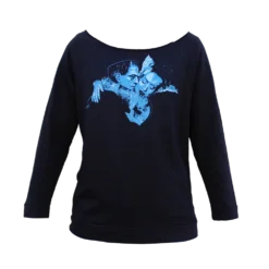 Undying Love Sweatshirt -Halloween Cosplay UndyingLoveGirlsUnfinishedScoopNeckSweatshirt2
