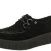 Black Viva Suede Mondo Creeper