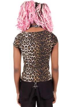 Wildling Leopard Print Top -Halloween Cosplay WILDLING TOP LEO D