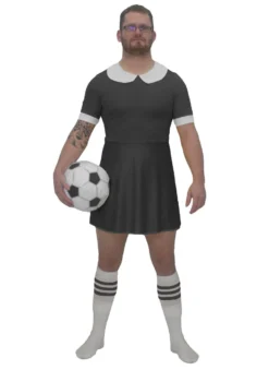 Mens Black Football Dress Costume Funny Soccer Fancy Dress World Cup UK -Halloween Cosplay af4bfa6c b026 4aac 977e 5fb027c326d3 91960.1519988256